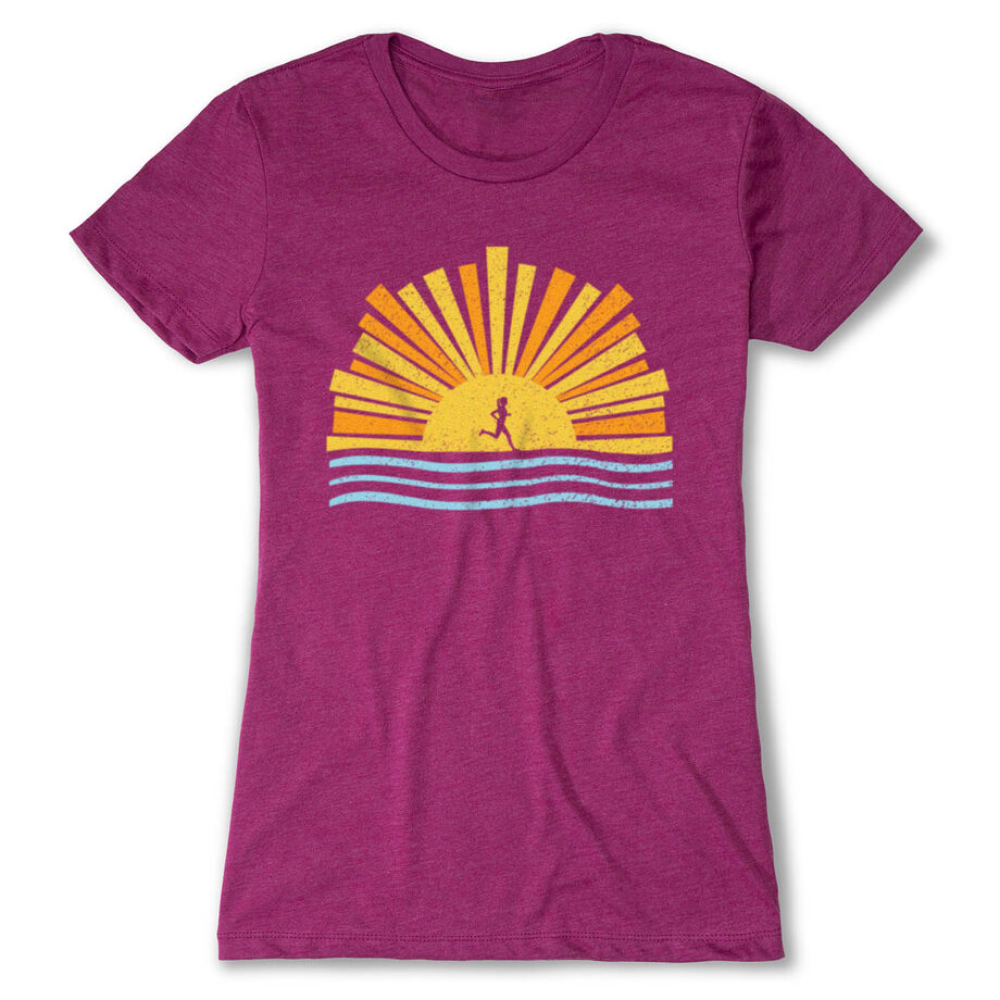 Women's Everyday Runners Tee - Here Comes The Sun