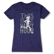 Women's Everyday Runners Tee This Is My Happy Hour