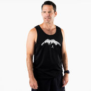 Men's Running Performance Tank Top - Trail Runner in the Mountains (Male)