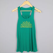 Flowy Racerback Tank Top - Live In The RunShine