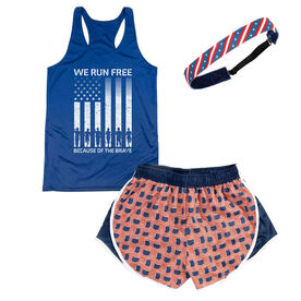 Run Girl USA Running Outfit