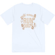 Men's Running Short Sleeve Performance Tee - Run Dirty