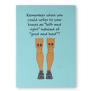Running Greeting Card - Get Well Soon