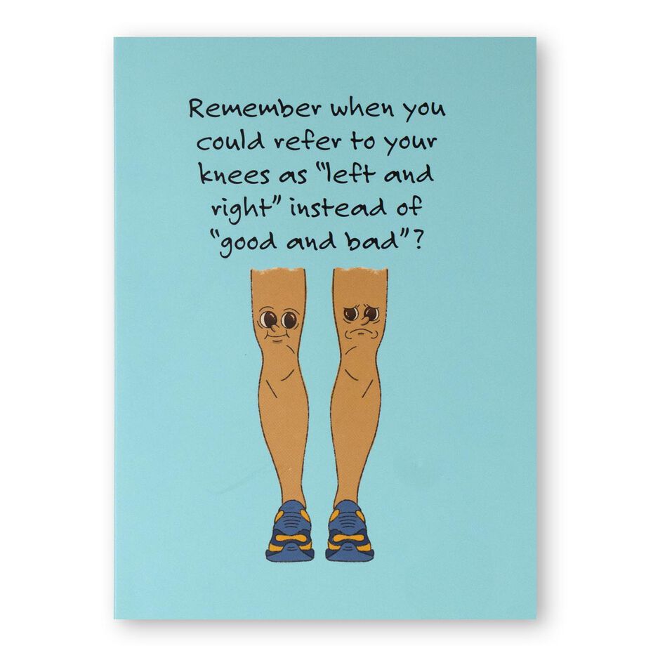Running Greeting Card - Get Well Soon