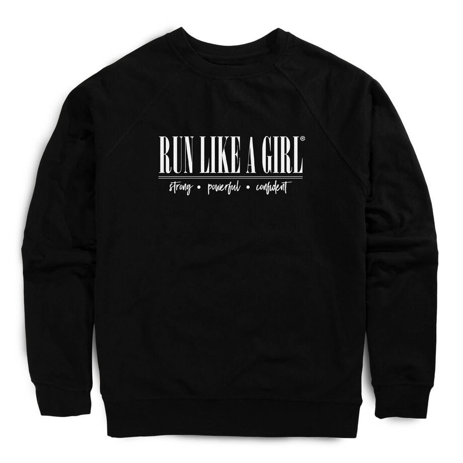 Running Raglan Crew Neck Pullover - Run Like A Girl®