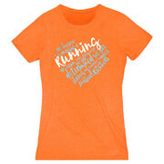 Women's Everyday Runners Tee - Live Love Run Heart