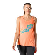 Women's Everyday Tank Top - Winged Foot Inspirational Words