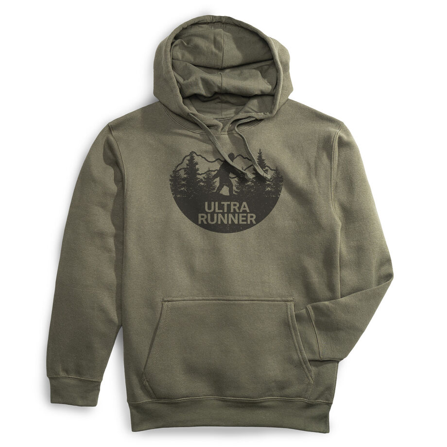 Statement Fleece Hoodie -  Ultra Runner Bigfoot