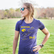 Women's Everyday Runners Tee - Boston Route