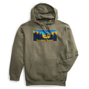 Statement Fleece Hoodie - Happy Hour Runner