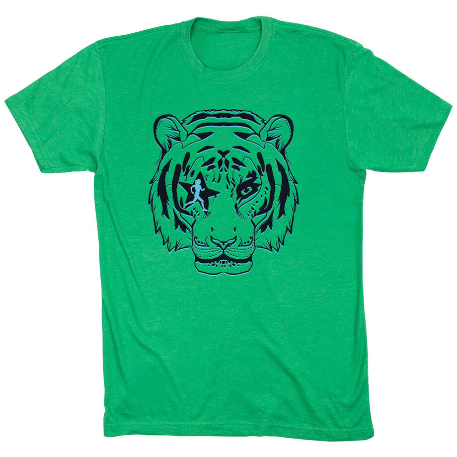 Running Short Sleeve T-Shirt - Eye Of The Tiger