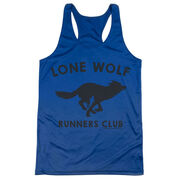 Women's Racerback Performance Tank Top - Lone Wolf Runners Club