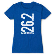 Women's Everyday Runners Tee 26.2 Marathon Vertical