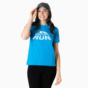 Running Short Sleeve T- Shirt - Gone For a Run® White Logo