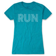 Women's Everyday Runners Tee - Run Lines