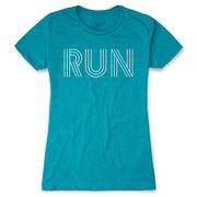 Women's Everyday Runners Tee - Run Lines