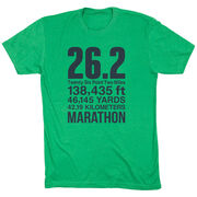 Running Short Sleeve T-Shirt - 26.2 Math Miles