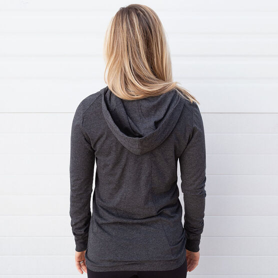 Women's lightweight running hoodie