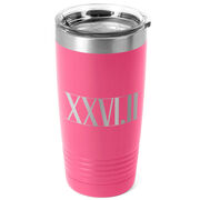 Running 20 oz. Double Insulated Tumbler - 26.2 Roman Numerals