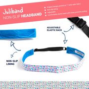 Running Juliband Non-Slip Headband - She Believed She Could
