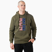 Statement Fleece Hoodie -  Patriotic Run