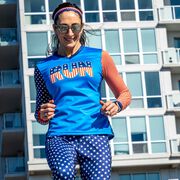 Women's Running Long Sleeve Performance Tee - Patriotic Run