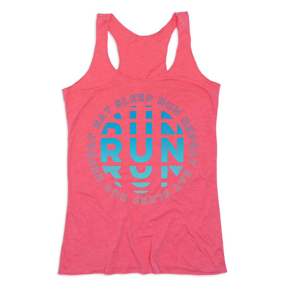 Women's Everyday Tank Top - Eat Sleep Run Repeat