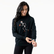 Running Raglan Crew Neck Pullover - Never Stop Running