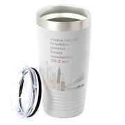 Running 20 oz. Double Insulated Tumbler - NYC 26.2 Mantra