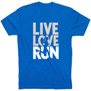 Running Short Sleeve T-Shirt - Live Love Run Silhouette