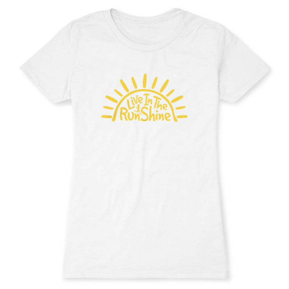 Women's Everyday Runners Tee - Live In The RunShine
