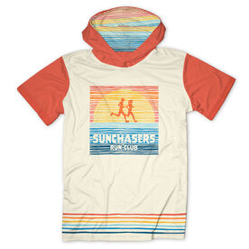 Running Lightweight Short Sleeve ShieldDri Hoodie - Custom