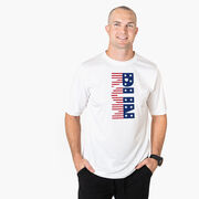 Men's Running Short Sleeve Tech Tee - Patriotic Run