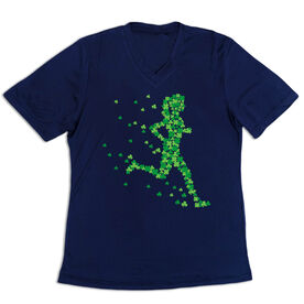 Women's Short Sleeve Tech Tee - Lucky Runner Girl