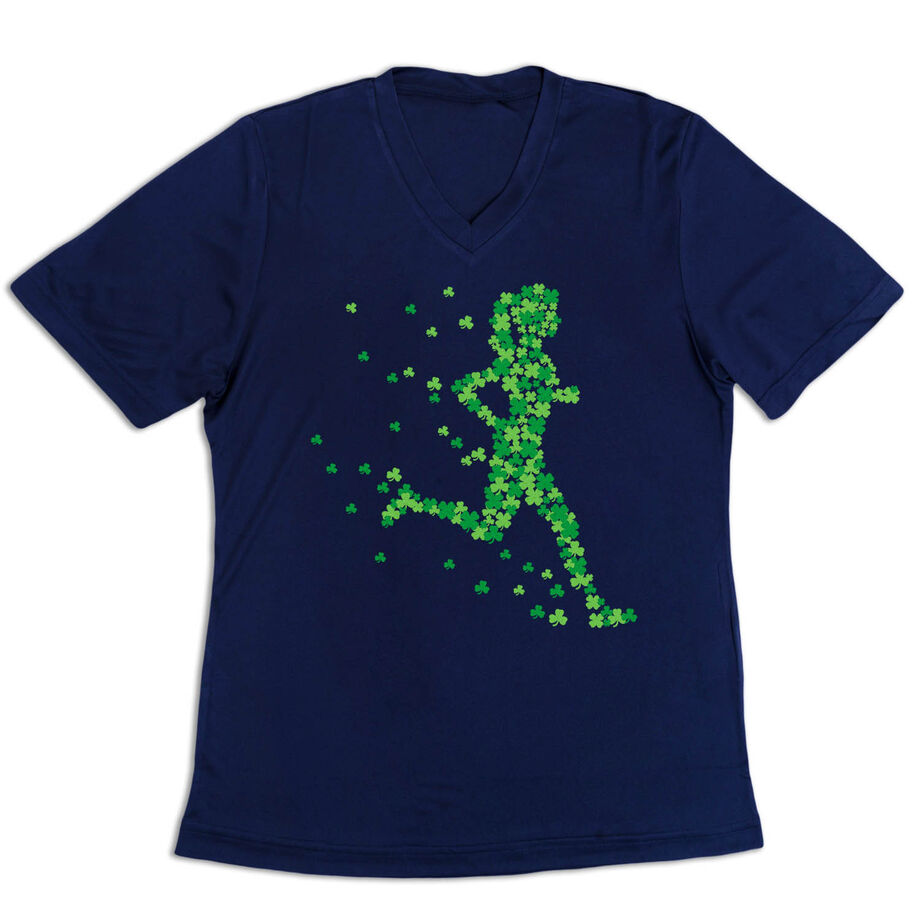 Women's Short Sleeve Tech Tee - Lucky Runner Girl
