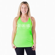Women's Racerback Performance Tank Top - Run Like A Girl®
