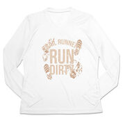 Women's Long Sleeve Tech Tee - Run Dirty