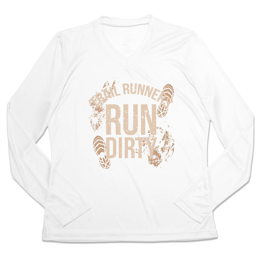 Women's Long Sleeve Tech Tee - Run Dirty