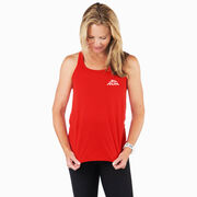 Flowy Racerback Tank Top - Gone For a Run® Logo - Mini
