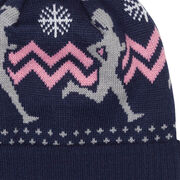 Running Knit Hat - Runner Girl Navy