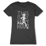 Women's Everyday Runners Tee This Is My Happy Hour