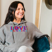 Statement Fleece Hoodie -  Love Hate Running