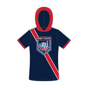 Running Lightweight Short Sleeve ShieldDri Hoodie - Custom