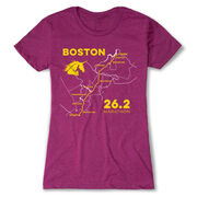 Women's Everyday Runners Tee - Boston Route