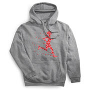 Statement Fleece Hoodie - Heartfelt Runner Girl