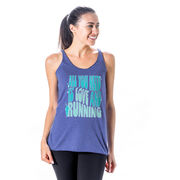 Women's Everyday Tank Top - All You Need is Love and Running