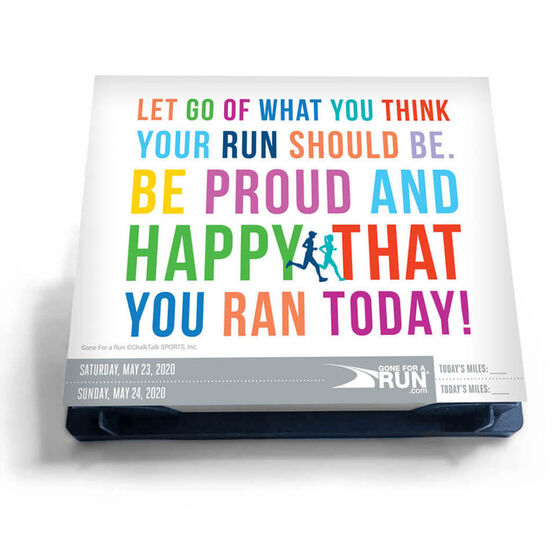 Inspirational Runner S 2020 Daily Desk Calendar