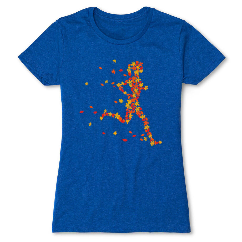 Women's Everyday Runners Tee - Autumn Runner Girl