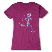 Women's Everyday Runners Tee - Patriotic Runner Girl