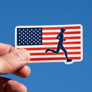 Running Sticker - American Runner